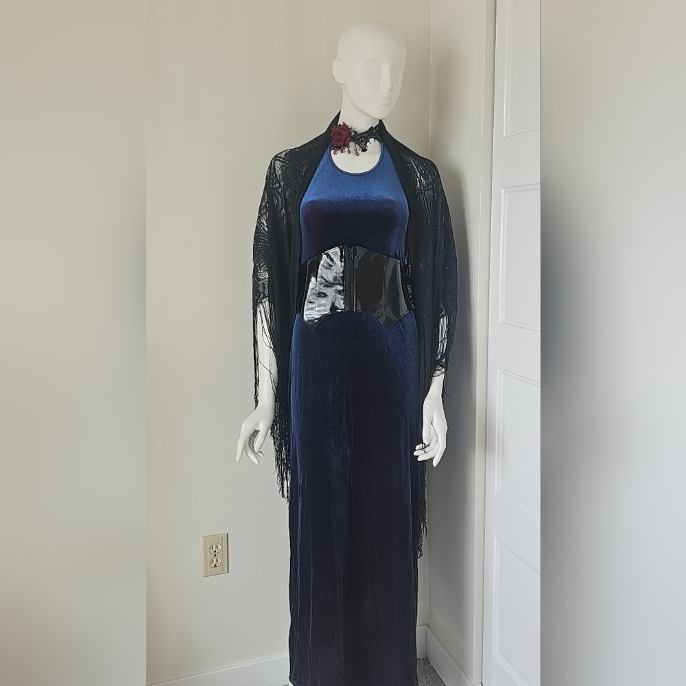 Velvet Maxi Dress